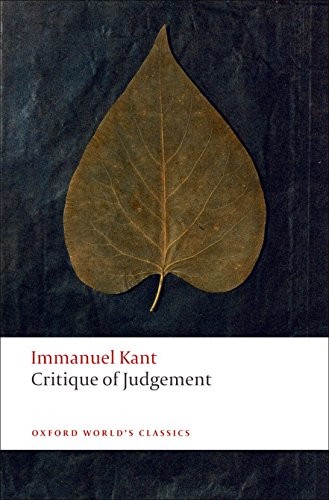 Critique judgement oxford - of, (oxford