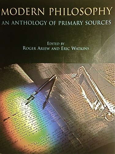 Modern philosophy an - modern,