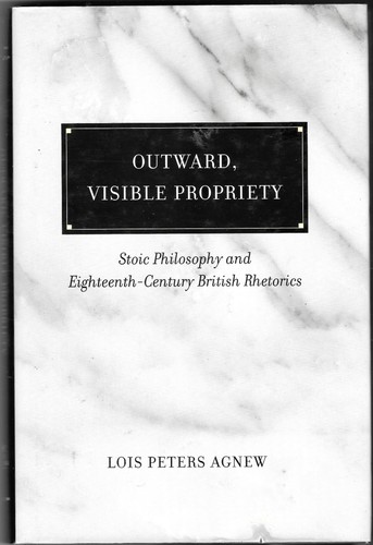 Outward visible propriety - outward,,